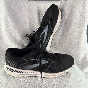 Brooks Beast‎ 20 Mens Shoes Size 10.5 2E EE Wide Running 1103271D051 Black